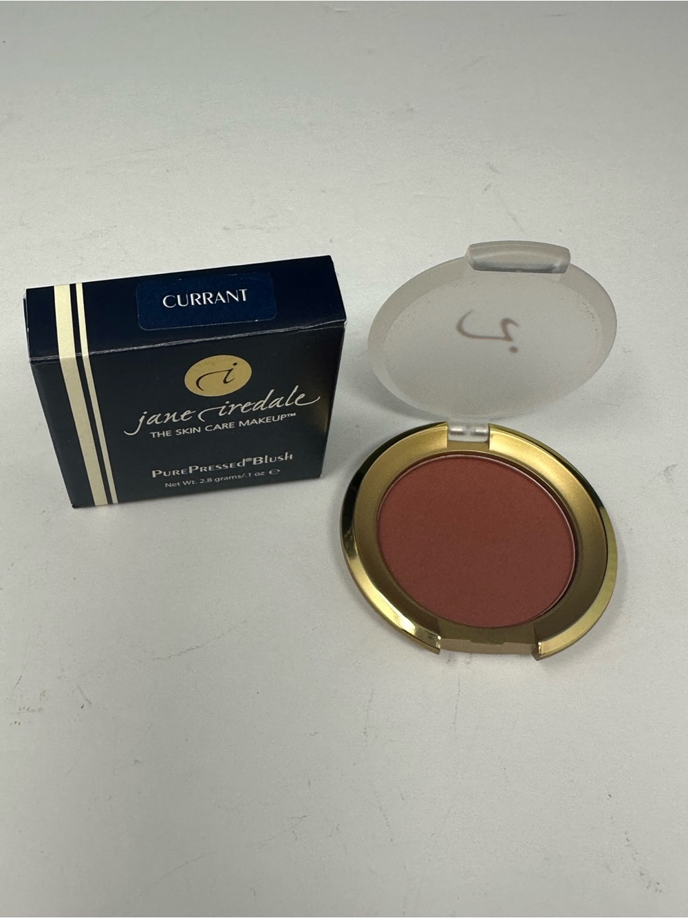 NEW!! Jane Iredale PurePressed Blush Currant 2.8g A1